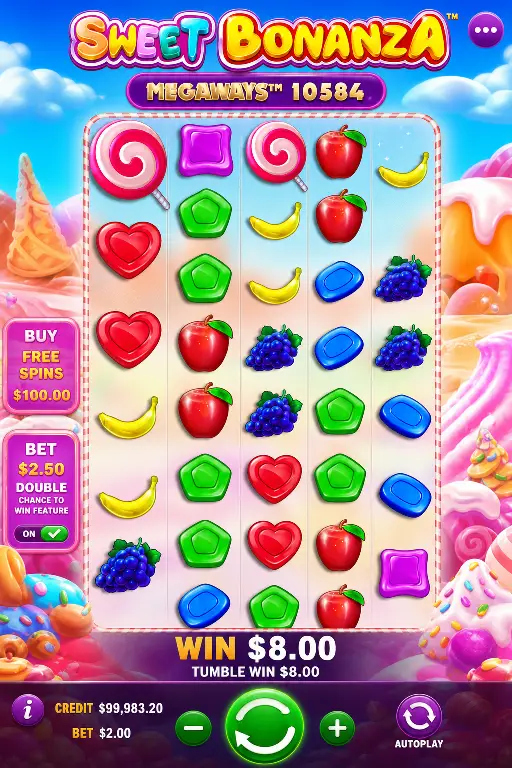 SweetBonanzaCandyLand — скриншот 2